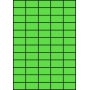Etykiety A4 kolorowe 42x24,75 – zielone