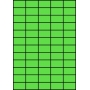 Etykiety A4 kolorowe 42x24,75 – zielone