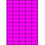 Etykiety A4 kolorowe 42x24,75 – różowe