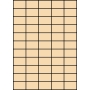 Etykiety A4 kolorowe 42x27mm – beżowe