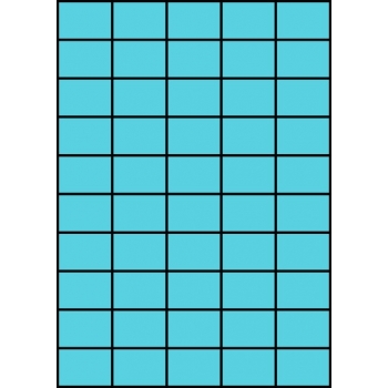 Etykiety A4 kolorowe 42x29,7 – niebieskie