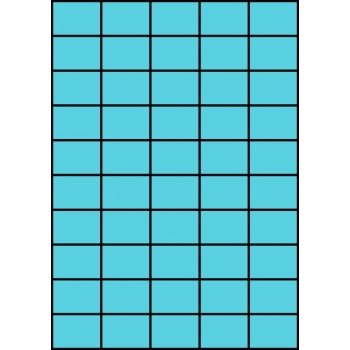 Etykiety A4 kolorowe 42x29,7 – niebieskie