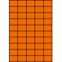 Etykiety A4 kolorowe 42x29,7 – pomarańczowe