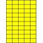 Etykiety A4 kolorowe 42x29,7 – żółte fluorescencyjne