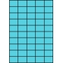 Etykiety A4 kolorowe 42x29,7 – niebieskie