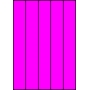 Etykiety A4 kolorowe 42x297 – różowe