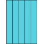 Etykiety A4 kolorowe 42x297 – niebieskie