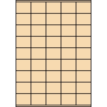 Etykiety A4 kolorowe 42x32mm – beżowe