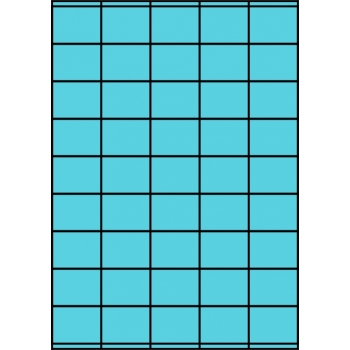 Etykiety A4 kolorowe 42x32 – niebieskie