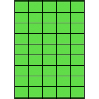 Etykiety A4 kolorowe 42x32 – zielone