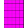 Etykiety A4 kolorowe 42x37 – różowe