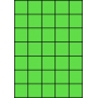 Etykiety A4 kolorowe 42x42,42 – zielone