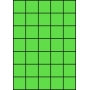 Etykiety A4 kolorowe 42x42,42 – zielone