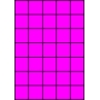 Etykiety A4 kolorowe 42x42,42 – różowe