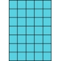 Etykiety A4 kolorowe 42x42,42 – niebieskie