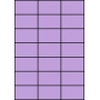 Etykiety A4 kolorowe 42x42,42 – fioletowe