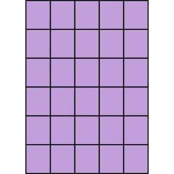 Etykiety A4 kolorowe 42x49,5 – fioletowe