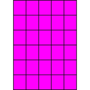 Etykiety A4 kolorowe 42x49,5 – różowe