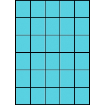 Etykiety A4 kolorowe 42x49,5 – niebieskie