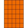 Etykiety A4 kolorowe 42x49,5 – pomarańczowe