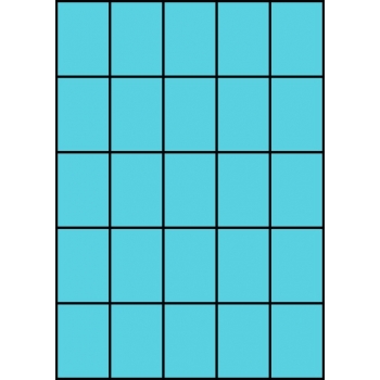Etykiety A4 kolorowe 42x59,4 – niebieskie