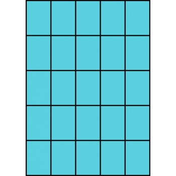 Etykiety A4 kolorowe 42x59,4 – niebieskie