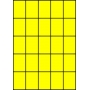 Etykiety A4 kolorowe 42x59,4 – żółte fluorescencyjne