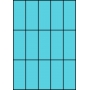 Etykiety A4 kolorowe 42x99 – niebieskie
