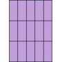 Etykiety A4 kolorowe 42x99 – fioletowe