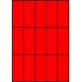 Etykiety A4 kolorowe 42x99 – czerwone fluorescencyjne