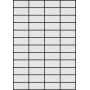 Etykiety samoprzylepne na arkuszach A4 - 52,5x24,75