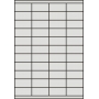 Etykiety samoprzylepne na arkuszach A4 - 52,5x25,4