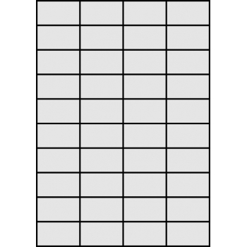 Etykiety samoprzylepne na arkuszach A4 - 52,5x29,7