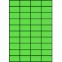 Etykiety A4 kolorowe 52,5x29,7 – zielone