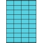 Etykiety A4 kolorowe 52,5x32 – niebieskie