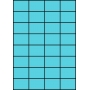Etykiety A4 kolorowe 52,5x37 – niebieskie