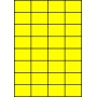 Etykiety A4 kolorowe 52,5x37 – żółte