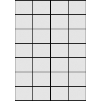 Etykiety samoprzylepne na arkuszach A4 - 52,5x42,4