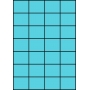 Etykiety A4 kolorowe 52,5x42,4 – niebieskie
