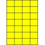 Etykiety A4 kolorowe 52,5x42,4 – żółte