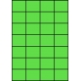 Etykiety A4 kolorowe 52,5x42,4 – zielone