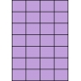 Etykiety A4 kolorowe 52,5x42,4 – fioletowe