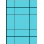 Etykiety A4 kolorowe 52,5x49,5 – niebieskie