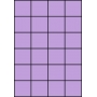 Etykiety A4 kolorowe 52,5x49,5 – fioletowe