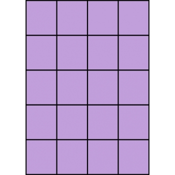 Etykiety A4 kolorowe 52,5x59,4 – fioletowe