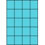 Etykiety A4 kolorowe 52,5x59,4 – niebieskie