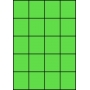 Etykiety A4 kolorowe 52,5x59,4 – zielone