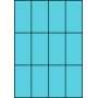 Etykiety A4 kolorowe 52,5x99 – niebieskie