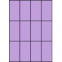 Etykiety A4 kolorowe 52,5x99 – fioletowe