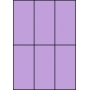 Etykiety A4 kolorowe 70x148 – fioletowe